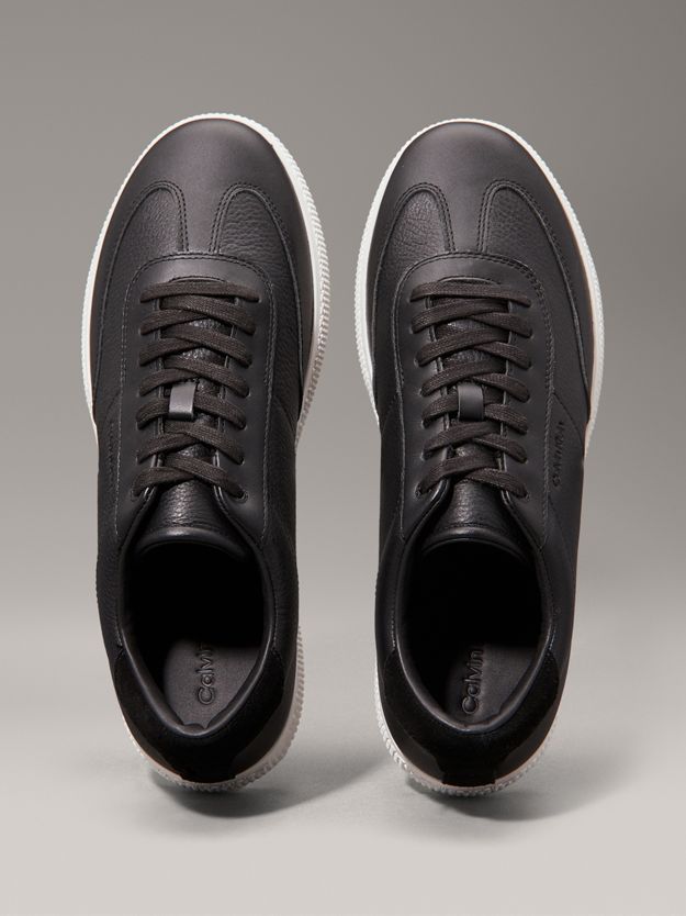 Leather Low Profile Trainers