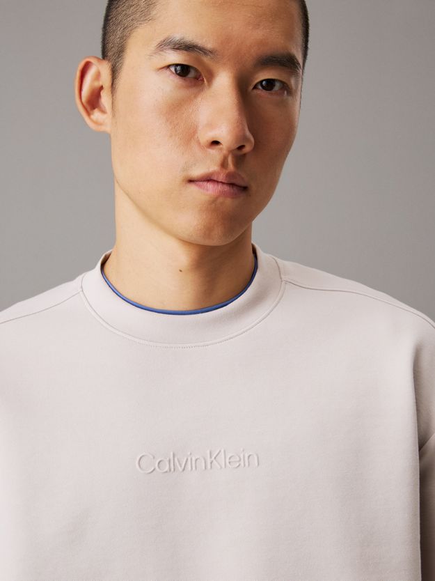 Relaxed Technical Interlock Sweatshirt