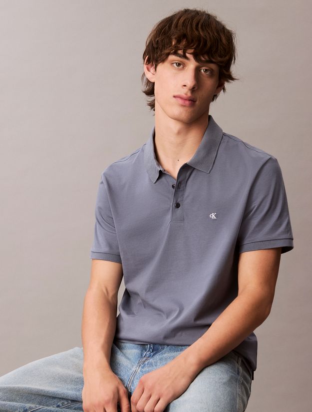 Smooth Cotton Polo Shirt