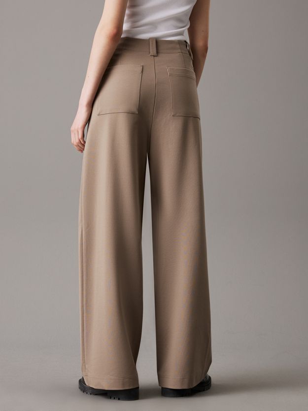 Milano Jersey Wide Leg Trousers