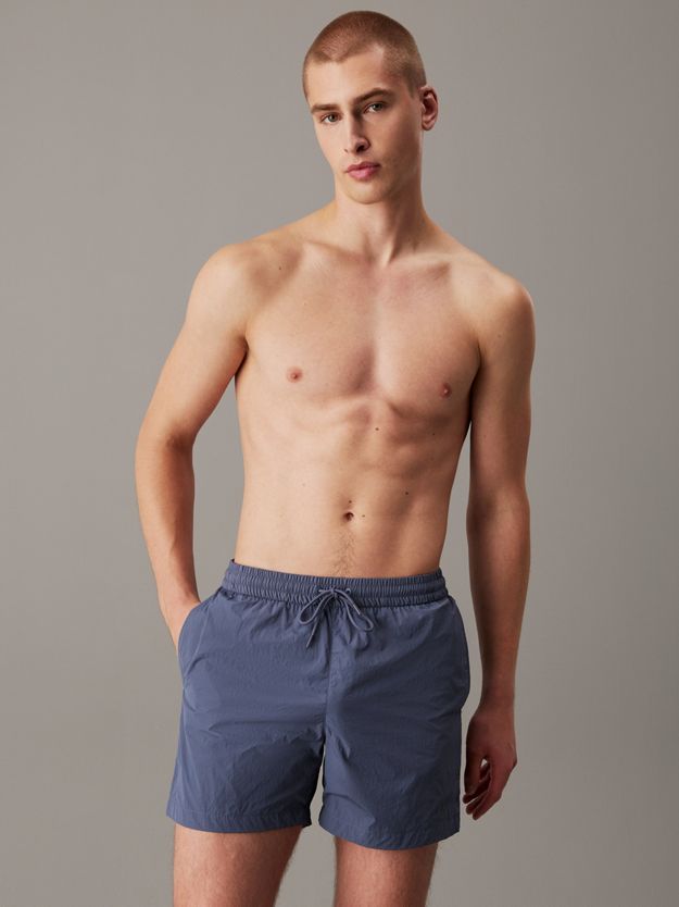 Medium Drawstring Swim Shorts - CK Soft Nylon