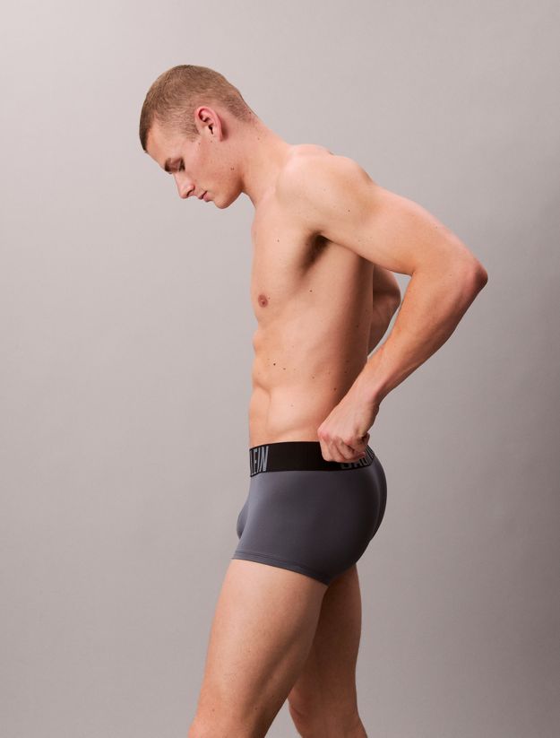 3 Pack Low Rise Trunks - Intense Power Micro