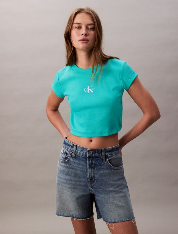 Monogram Logo Baby Tee