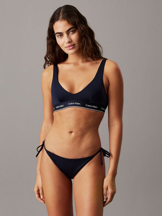 Tie Side Bikini Bottoms - CK Meta Legacy