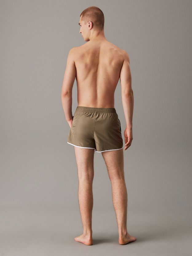 Runner Swim Shorts - CK Monogram