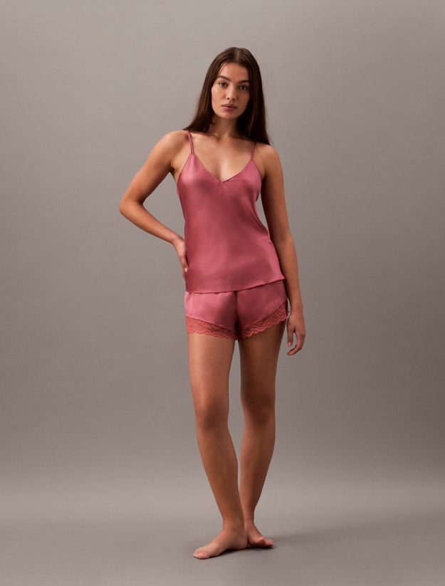 Pyjama Shorts - Satin Sheen