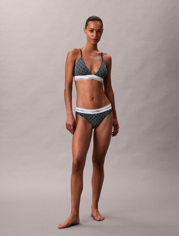 Lightly Lined Triangle Bralette - Icon Cotton Modal