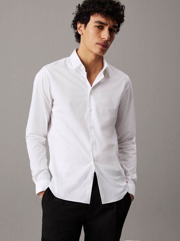 Extra Slim Poplin Dress Shirt