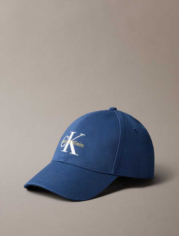 Embroidered Monogram Logo Baseball Cap