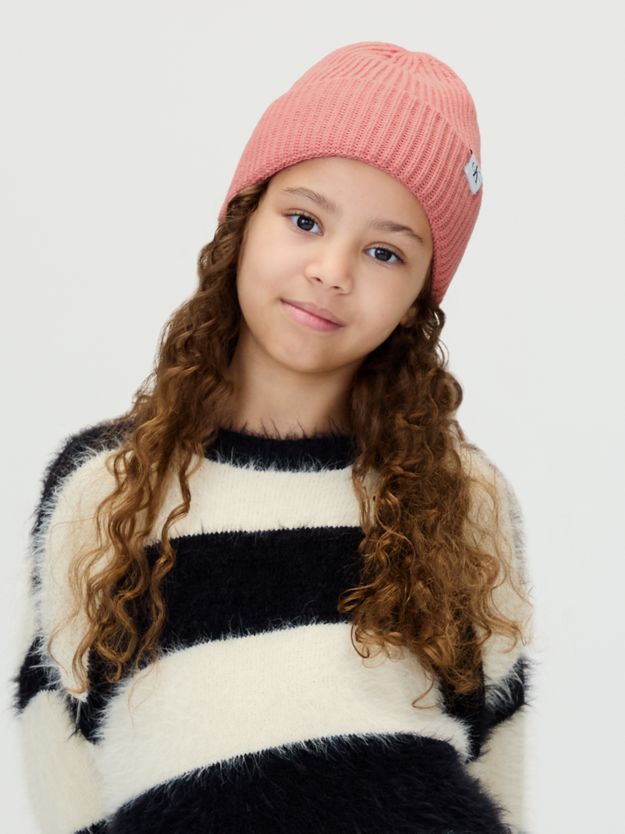 Kids' Ribbed Beanie