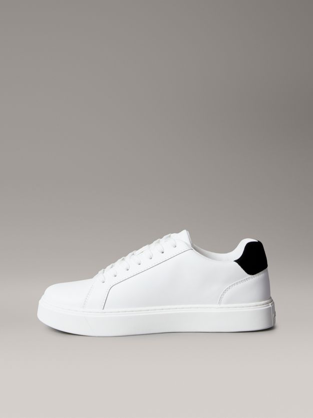 Smooth Leather Flexible Sole Trainers