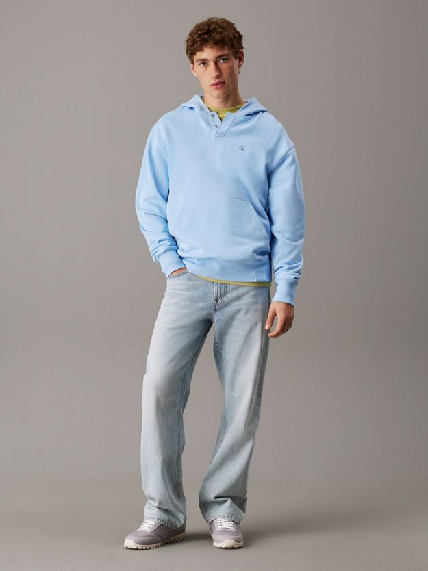 Cotton Terry Monogram Hoodie