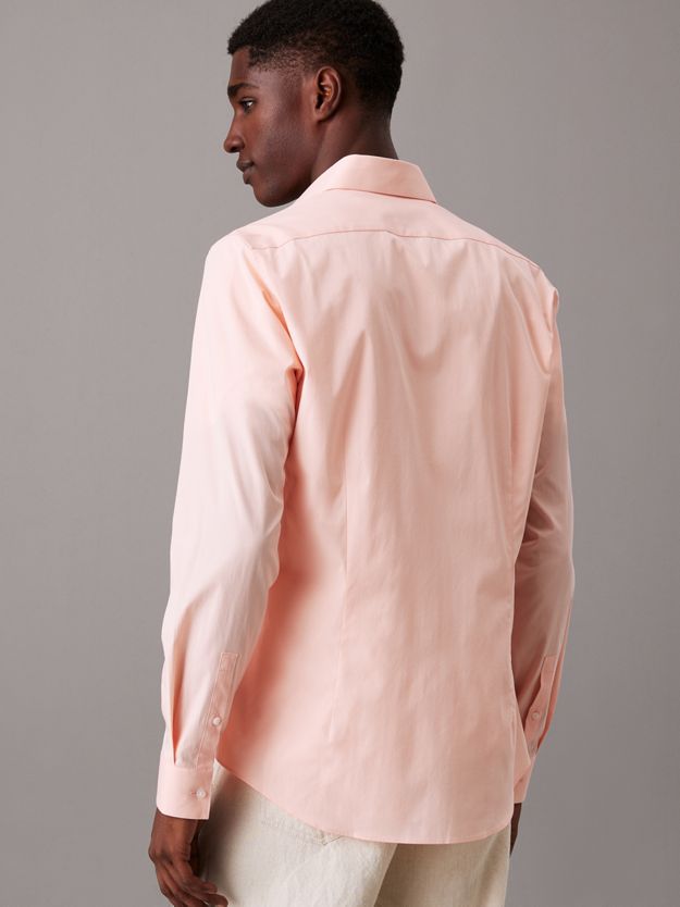 Slim Poplin Dress Shirt