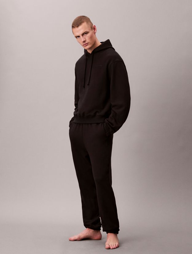 Cotton Terry Blend Lounge Hoodie
