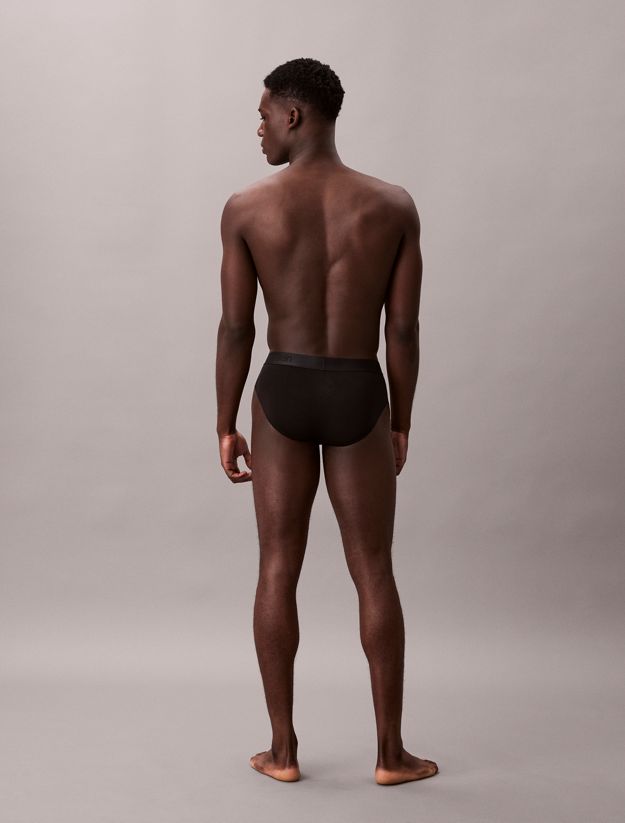 3 Pack Hip Briefs - CK Black
