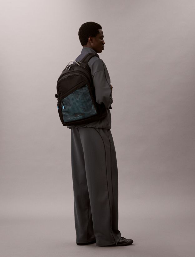 Mesh Front Round Backpack