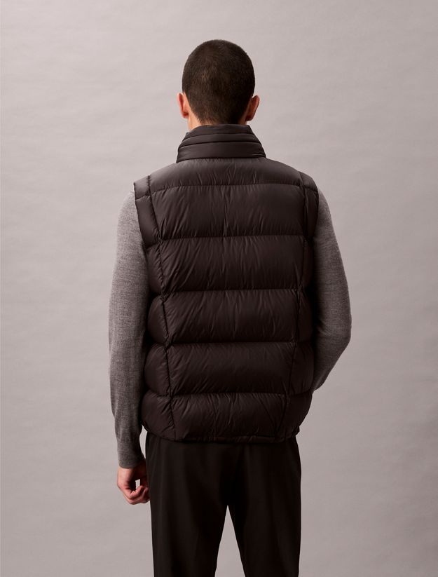 Nylon Quilted Puffer Vest