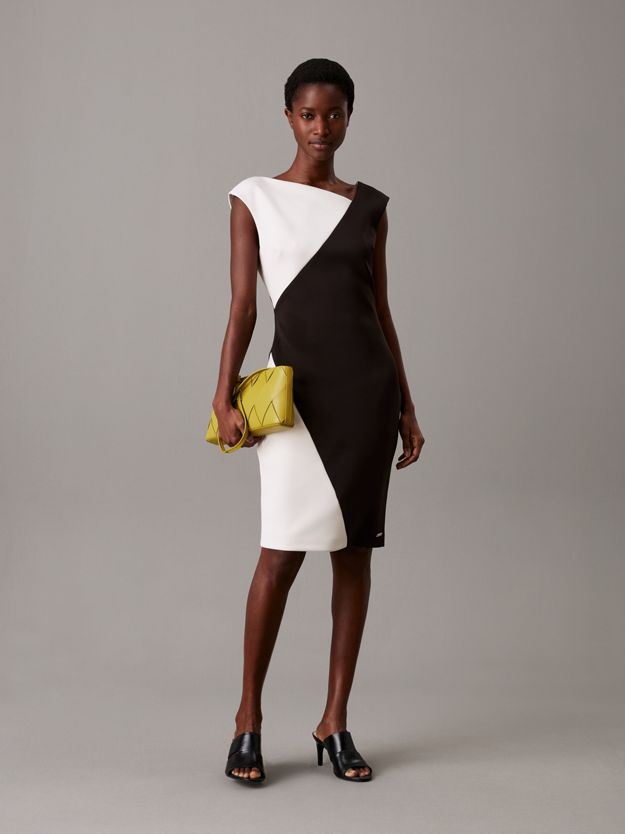 Slim Colourblock Dress