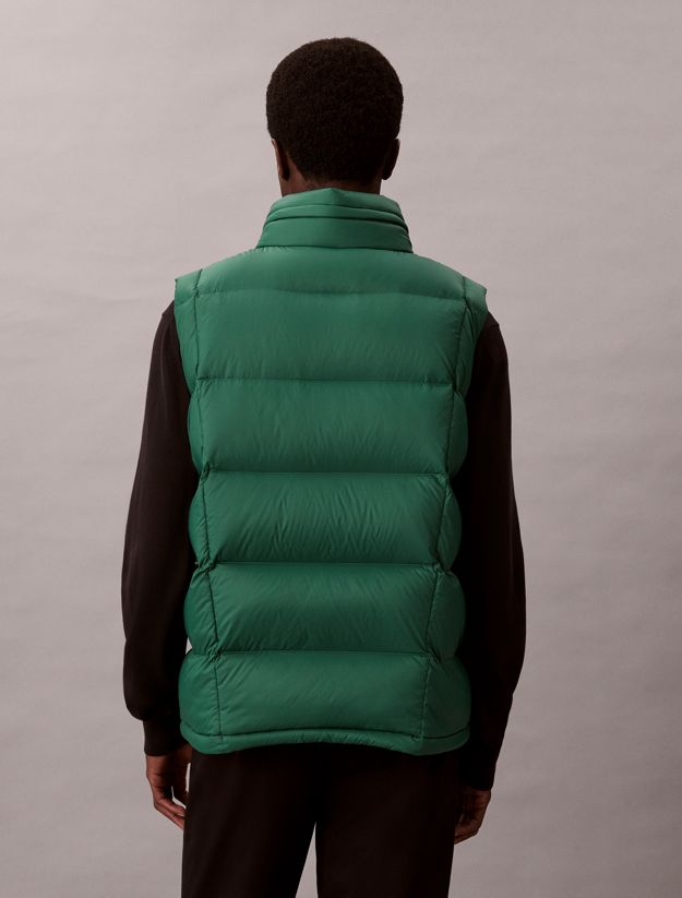 Nylon Quilted Puffer Vest