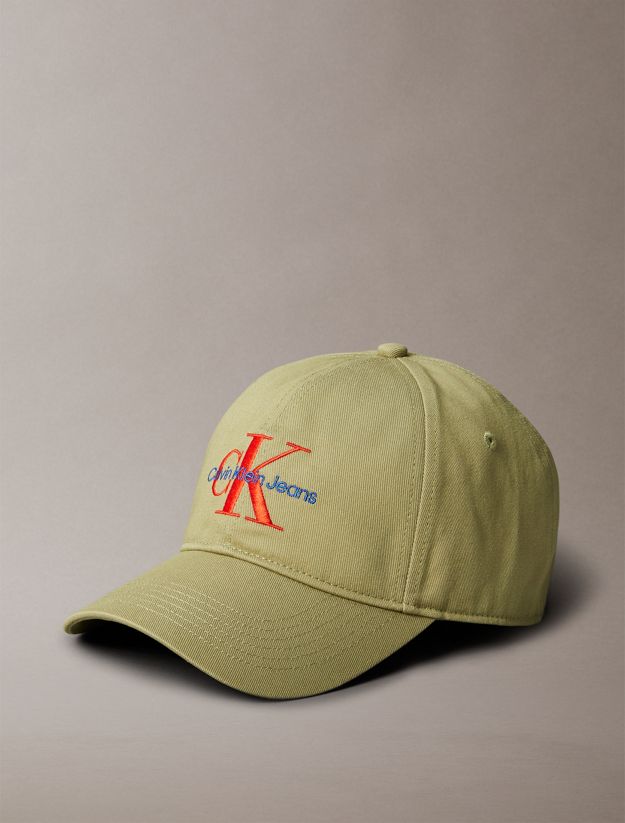 Embroidered Monogram Logo Baseball Cap