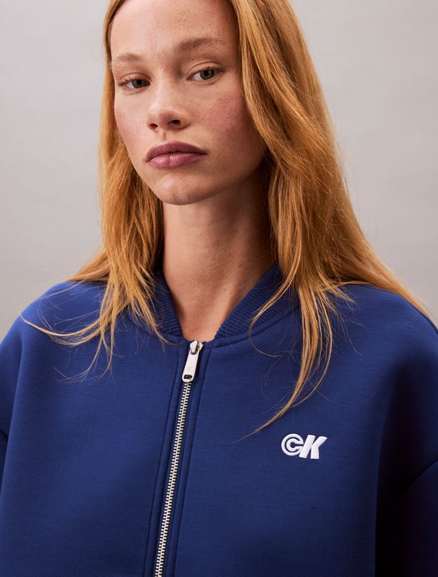 Relaxed Bomber Jacket