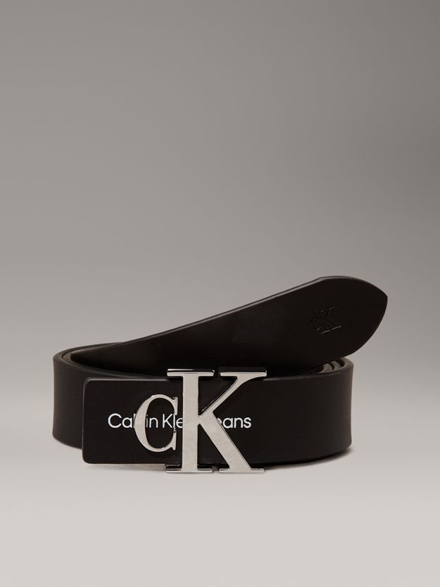 Leather Logo Belt
