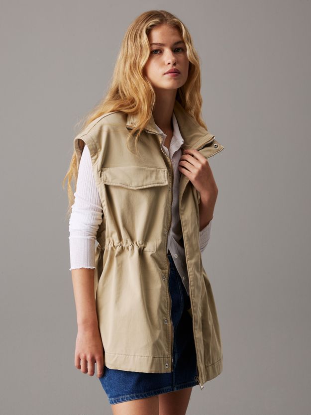 Unisex 2-in-1 Cotton Twill Jacket