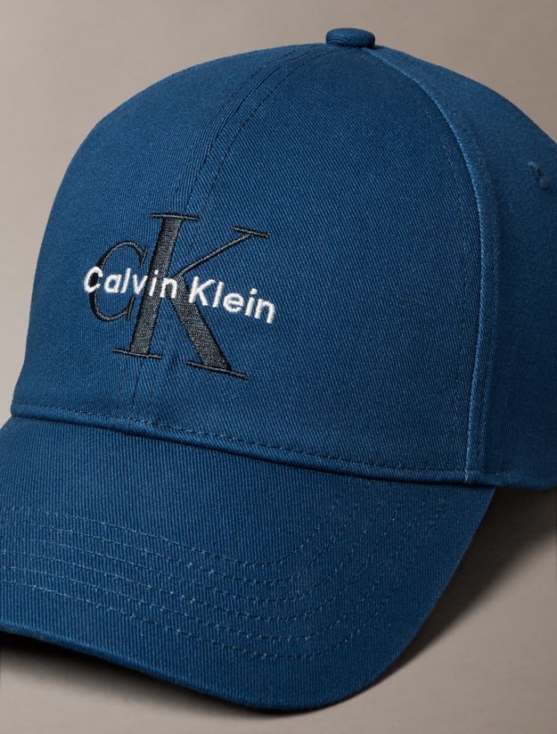 Embroidered Monogram Logo Baseball Cap