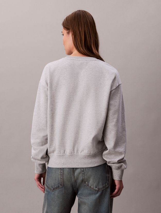 Relaxed Cotton Terry Sweatshirt