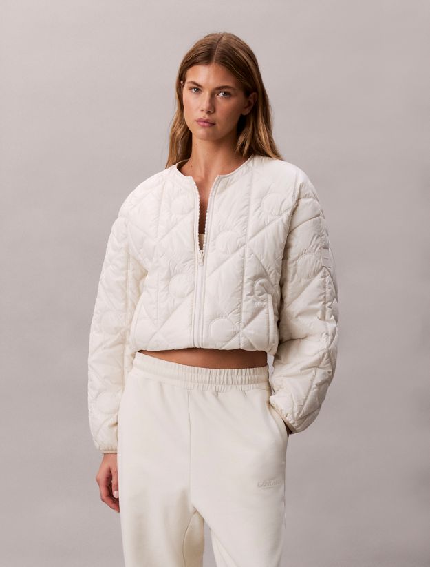 Reversible Logo Quilted Jacket