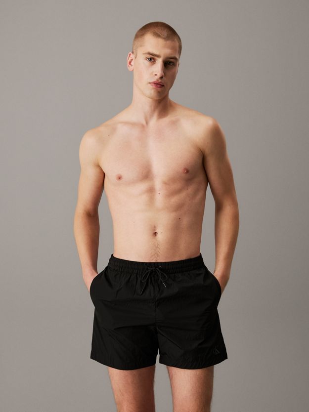 Medium Drawstring Swim Shorts - CK Soft Nylon
