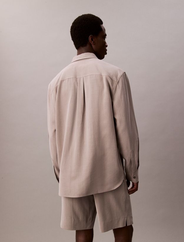 Lyocell Relaxed Shirt