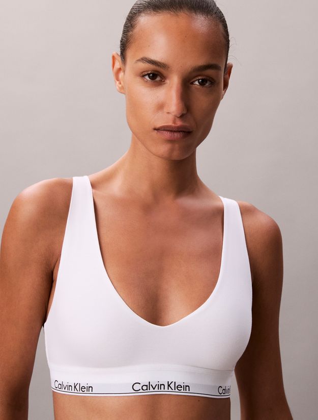Unlined Triangle Bralette - Icon Cotton Modal