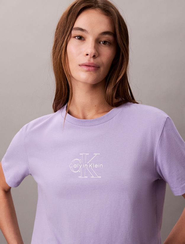 Glossy Metallic Logo T-shirt