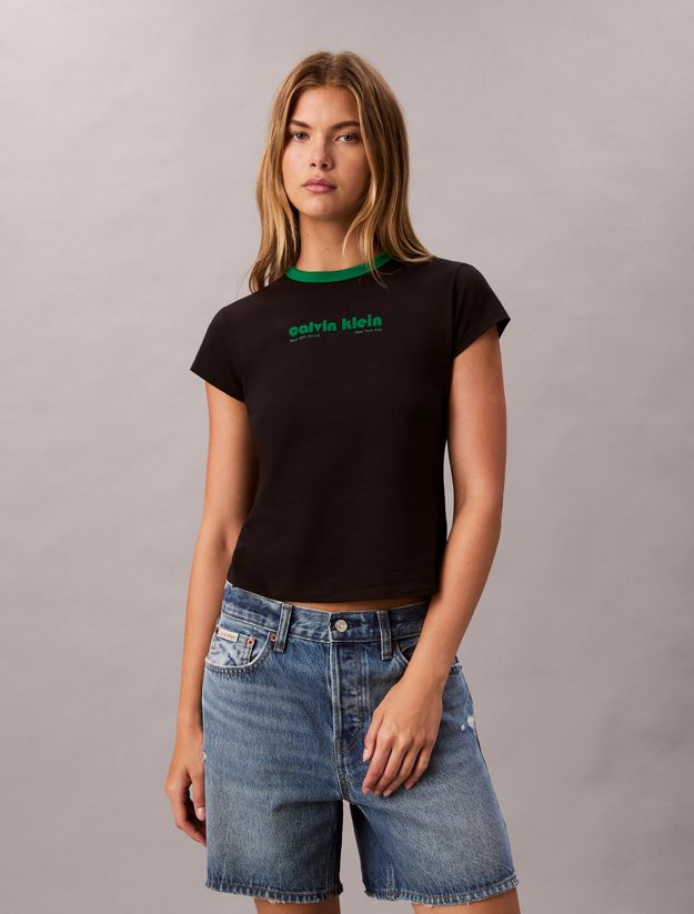 Logo Graphic Baby Tee