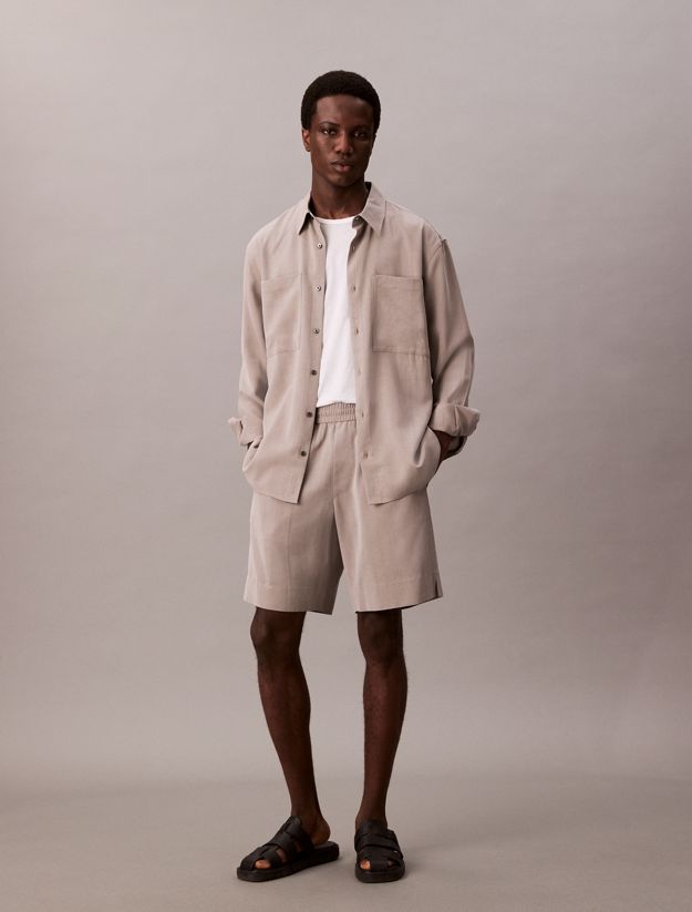 Lyocell Relaxed Shirt