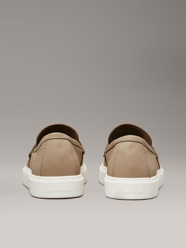 Leather Hybrid Loafers