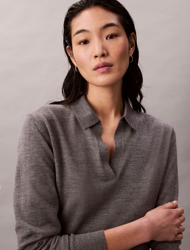 Merino Camp Collar Jumper