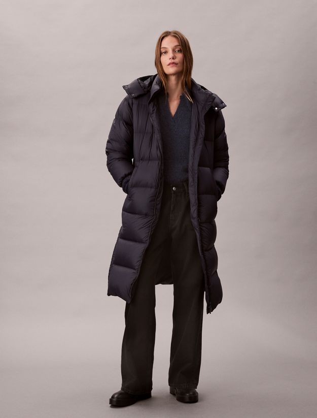 Hooded Down Puffer Coat