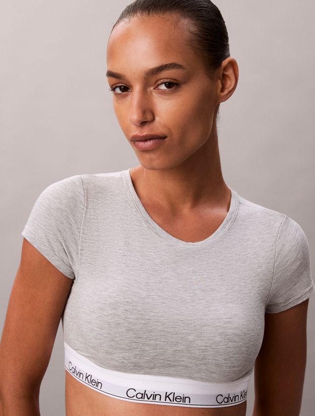 T-Shirt Bralette - Icon Cotton Modal