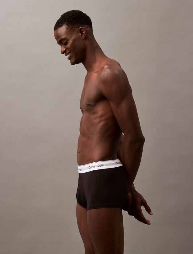 3 Pack Low Rise Trunks - Icon Modal Mesh