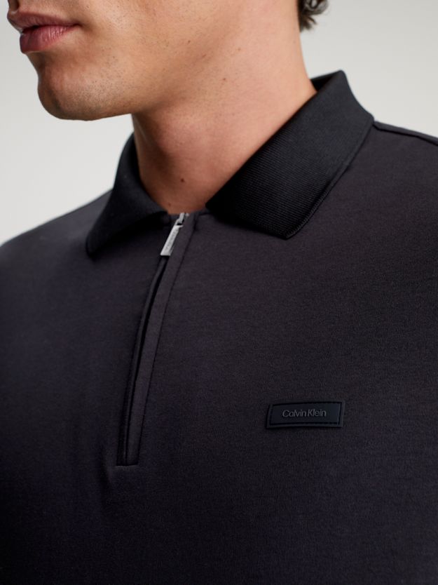 Welt Zip Polo Shirt