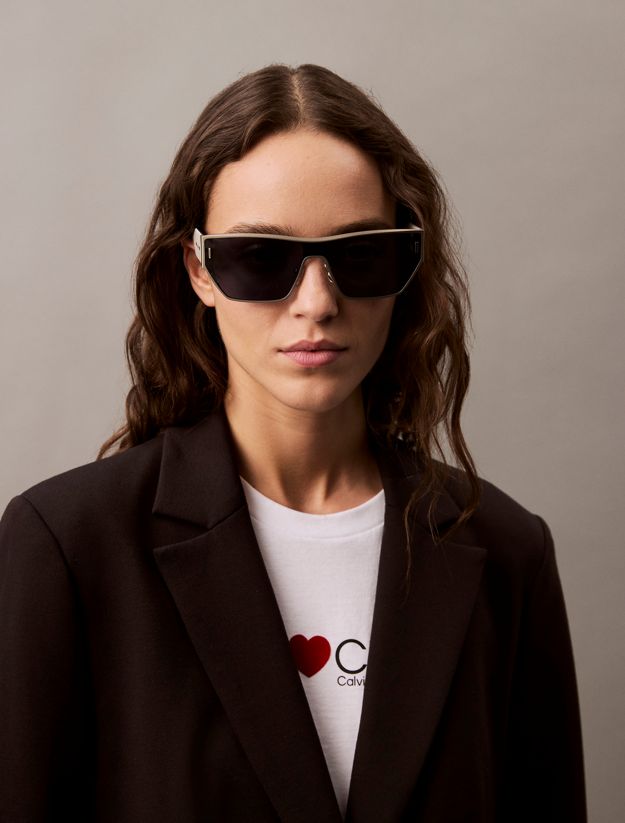 Modified Rectangle Sunglasses CK25102S