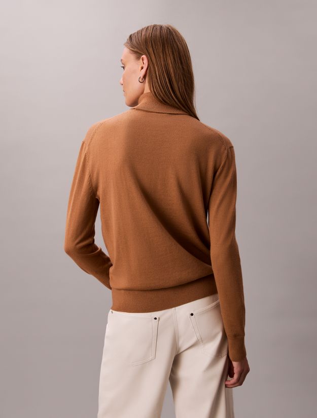 Merino Roll Neck Jumper
