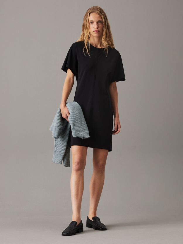 Tailored Viscose Shift Dress