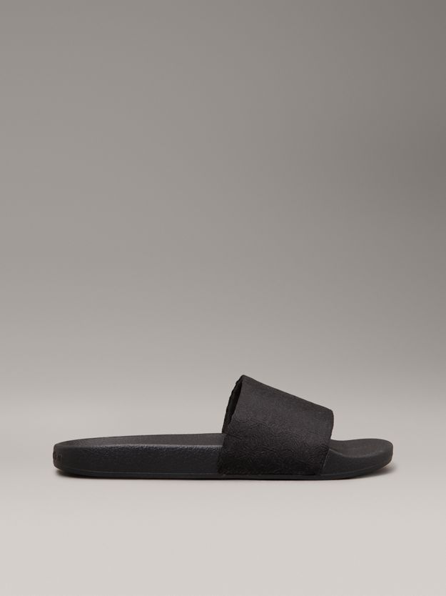 Logo Jacquard Sliders