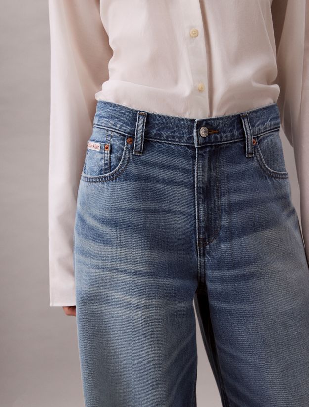 90's Low Rise Baggy Jeans