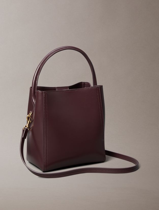 Monogram Logo Hardware Bucket Bag