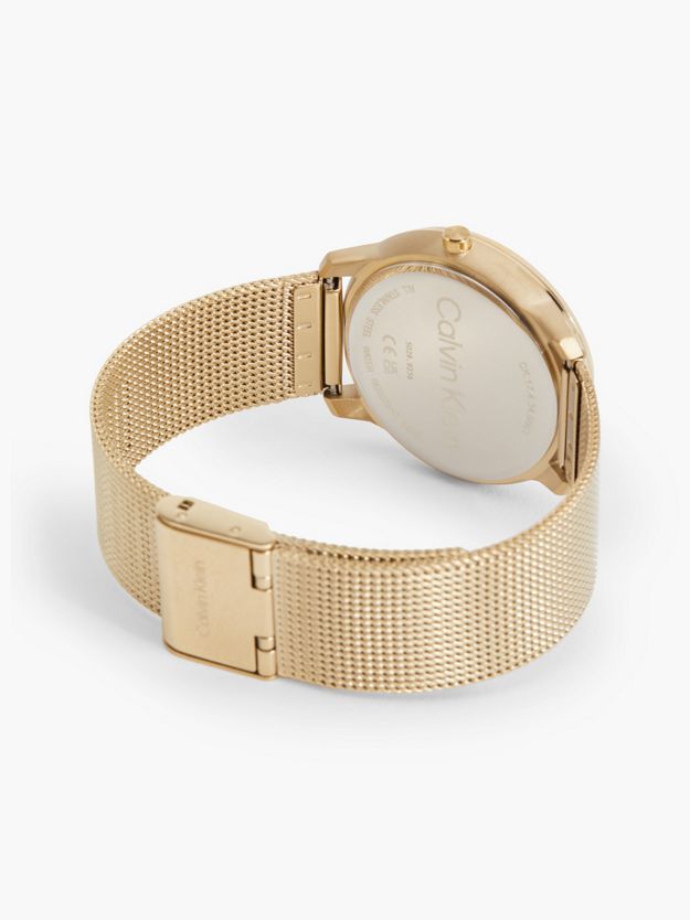Monogram Logo Mesh Bracelet Watch