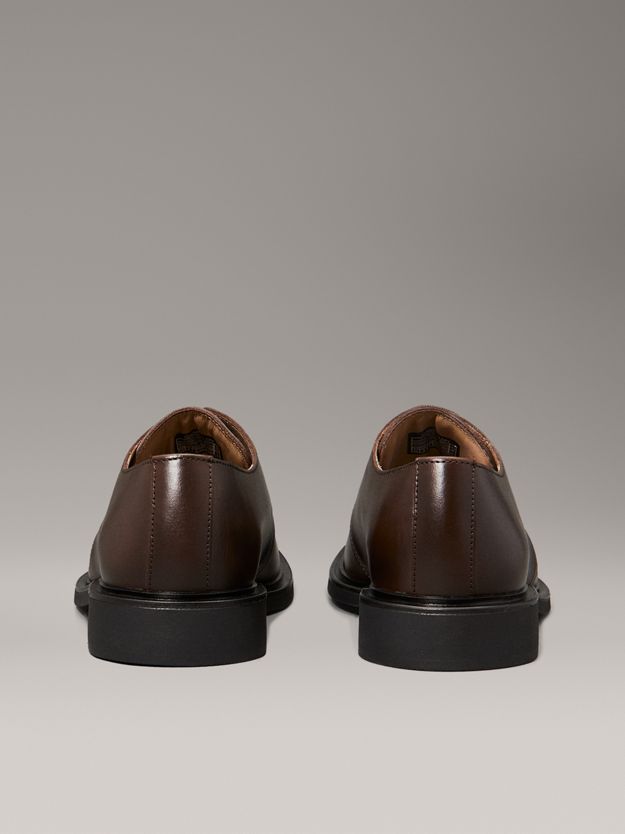 Leather Lace-Up Shoes